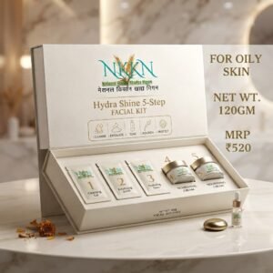 NKKN Brand Shine Facial Kit For Oily Skin
